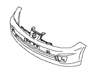 Nissan Versa Bumper - FBM22-EM31J