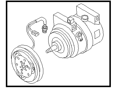 2005 Nissan Quest A/C Compressor - 92600-5Z000