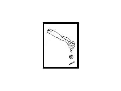 Nissan 48520-53E25 Socket Kit-Tie Rod,Outer