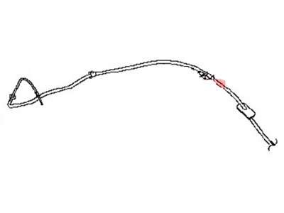 2017 Nissan Titan Parking Brake Cable - 36402-EZ02B