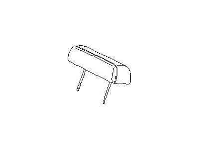 86400-10W01 Nissan HEADREST Front Br Illustration 1 of 1