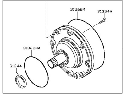 Nissan Pathfinder Oil Pump - 31340-95X01