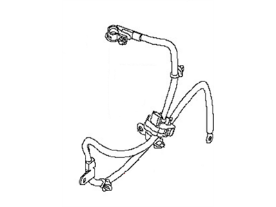 Nissan 24080-JA00A Cable Assy-Battery Earth