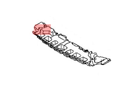 Nissan 62663-4AT0A Bracket-Apron,Lower