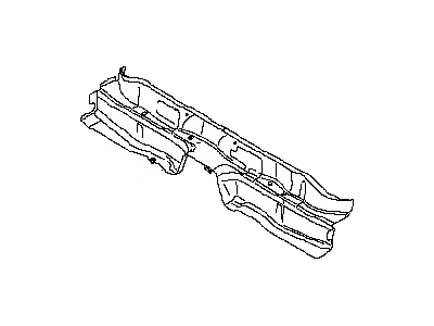 Nissan 75630-1FA0A Member-Cross Re