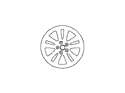 Nissan 40300-4BH1A Wheel-Aluminum