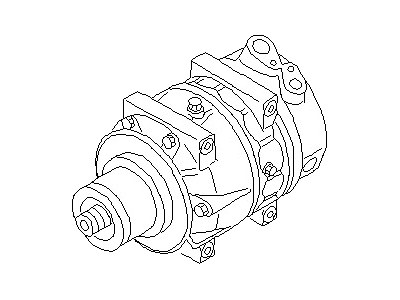 Nissan Stanza A/C Compressor - 92610-1E410