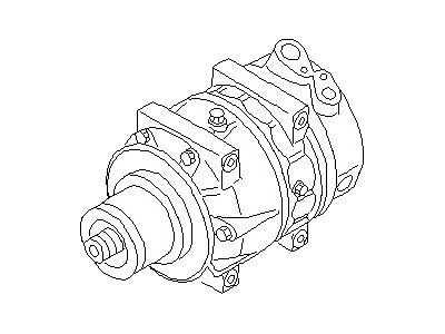 1993 Nissan Stanza A/C Compressor - 92610-1E410