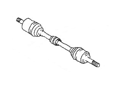 Nissan 39101-9EK0A Shaft Assy-Front Drive,LH