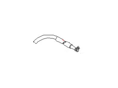 Nissan 720 Pickup Power Steering Hose - 49723-54W01