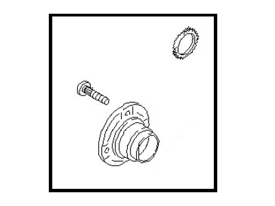 Nissan 43200-0Z805 Hub Assembly Rear