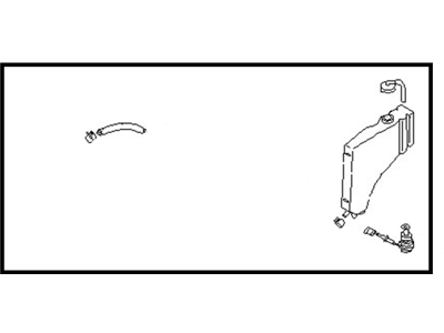 1984 Nissan 200SX Coolant Reservoir - 21710-01F00