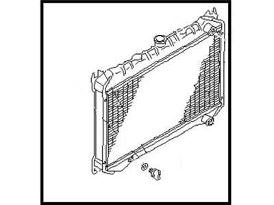 Nissan 21410-31F10 Radiator Assy