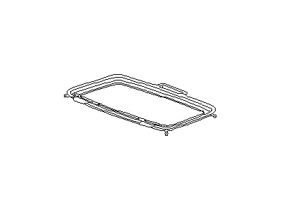 Nissan 73640-07R01 FRAM ASY SUNROOF