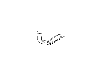 Nissan 20510-6E501 INSULATOR-Heat,Exhaust Tube Front Lower