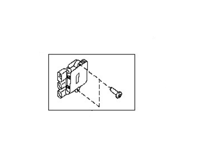 Nissan 21493-3JA0A Fan Cont-M