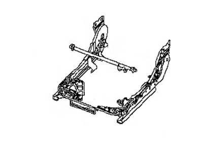 Nissan 87450-ZP24A ADJUSTER Assembly Front Seat, LH