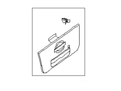 Nissan 90606-9FM1A Rear Gate Handle