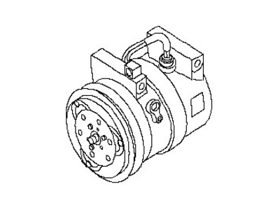 Nissan 92600-JA100 Compressor-Cooler