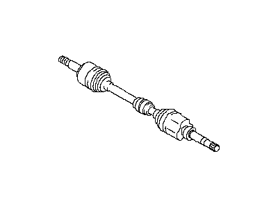 Nissan 39100-1KB5B Shaft Assembly-Front Drive RH