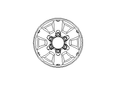 Nissan 40300-3WC5A Wheel-Aluminum