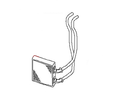 Nissan 27140-8J010 Core-Heater