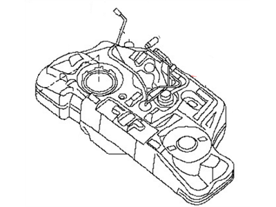 2010 Nissan Sentra Fuel Tank - 17202-ZT60A