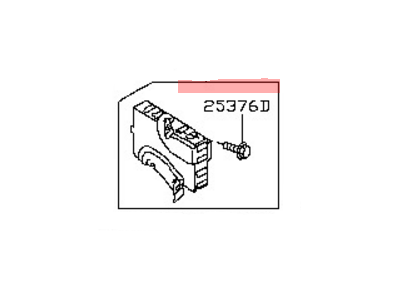 Nissan Leaf Body Control Module - 284B1-3NA0D