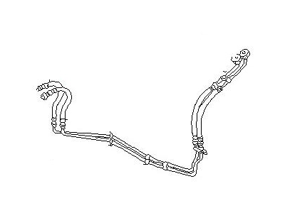 1979 Nissan 280ZX Power Steering Hose - 49721-P7100