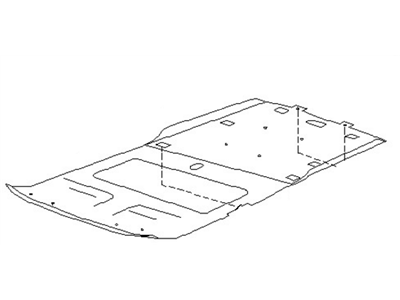 Nissan 73910-7Z803 Headlining Assy