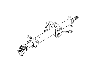 2001 Nissan Sentra Steering Column - 48810-5M010