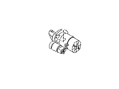 Nissan 23300-JA10C Motor Assy-Starter