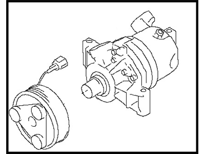 Nissan 92600-1KC2D Compressor - Cooler