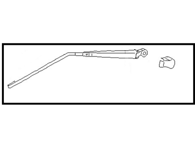 1989 Nissan Axxess Wiper Arm - 28780-30R00