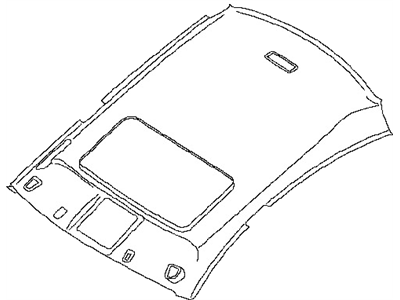 Nissan 73910-ZE52B Headlining Assy