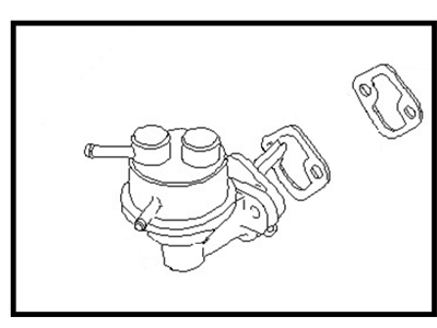 Nissan Datsun 310 Fuel Pump - 17010-M6625