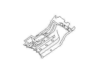 Nissan 74515-EA830 Reinforce Assembly-Rear Floor