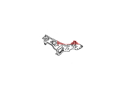 Nissan 625E5-1EA0A Bracket-Hood Lock,LH