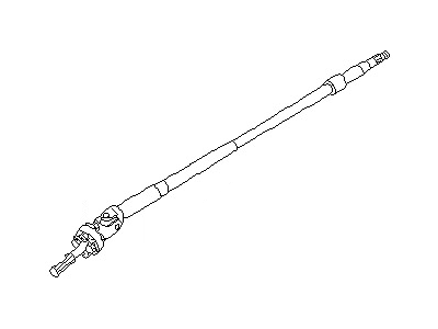 Nissan 200SX Intermediate Shaft - 48820-02F00