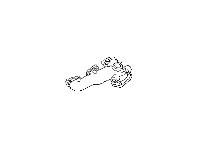 Nissan 14004-W2500 Exhaust Manifold Assembly