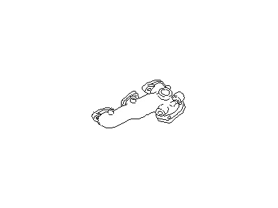 Nissan Datsun 810 Exhaust Manifold - 14004-W2500