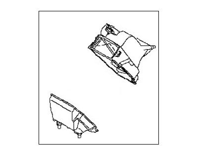 Nissan 16528-ED800 Cover Lower