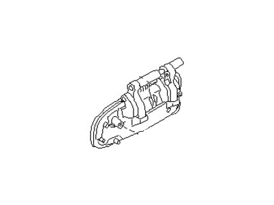 Nissan 80606-5M010 Front Door Outside Handle Assembly, Right