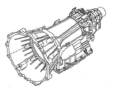 Nissan 31020-ZC35D Automatic Transmission Assembly