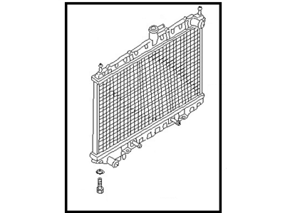 Nissan 21460-9E000 Radiator Assy