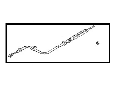 1981 Nissan 200SX Parking Brake Cable - 36402-N8200