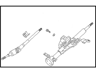 Nissan 48810-6E110 Column Assembly-Steering Impact Absorbing