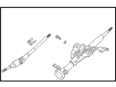 Nissan 48810-85E60 Column Assembly-Steering Upper