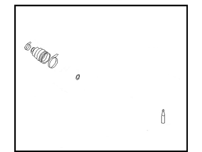 Nissan 39741-0Z825 Repair Kit Dust Boot Inner