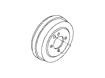 Nissan 43206-3SG0C Drum-Brake